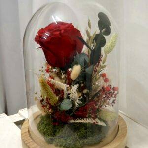 Ramo de novia replicas Rosa Eterna